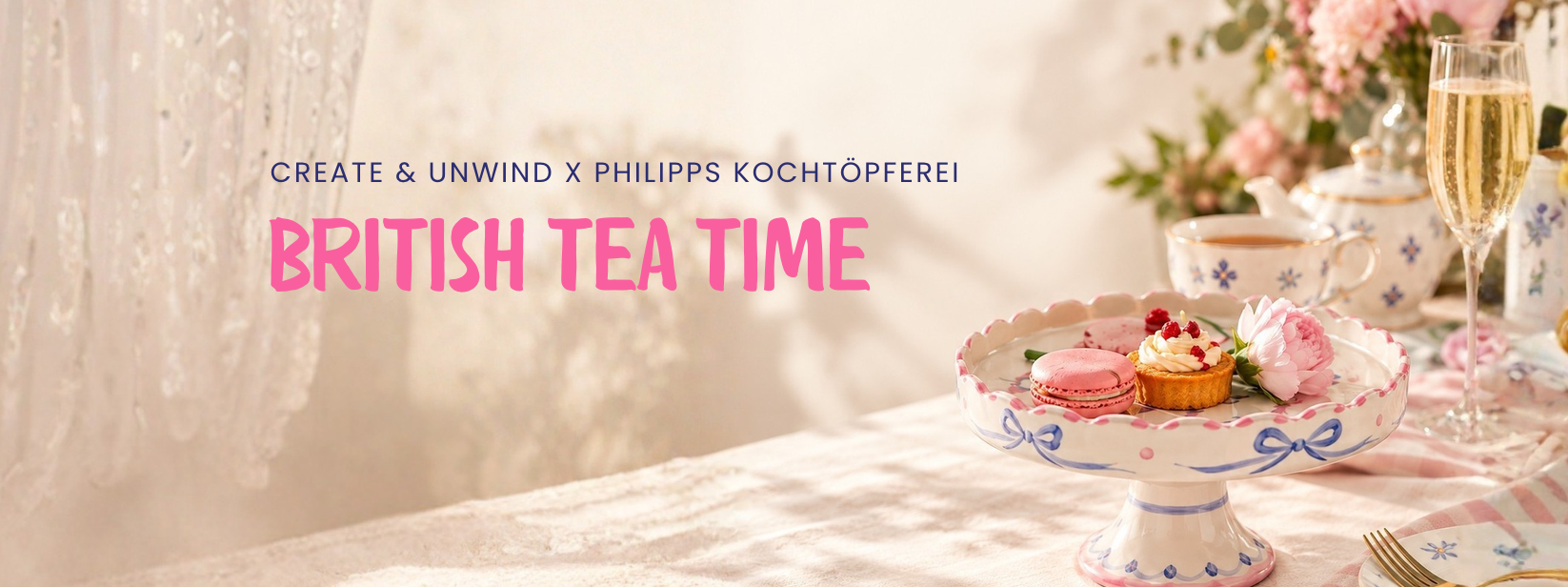 British Tea Time | Create & Unwind x Kochtöpferei